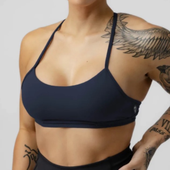 GymReaper STRATEGY BRA - MIDNIGHT NAVY size L - Picture 1 of 7